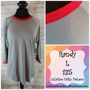 Lularoe Randy baseball shirt